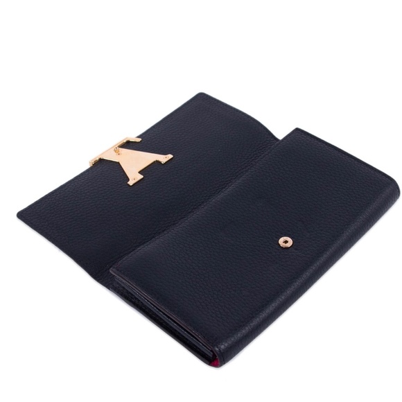 Louis Vuitton Taurillon Noir Capucines Wallet - Picture 5 of 14